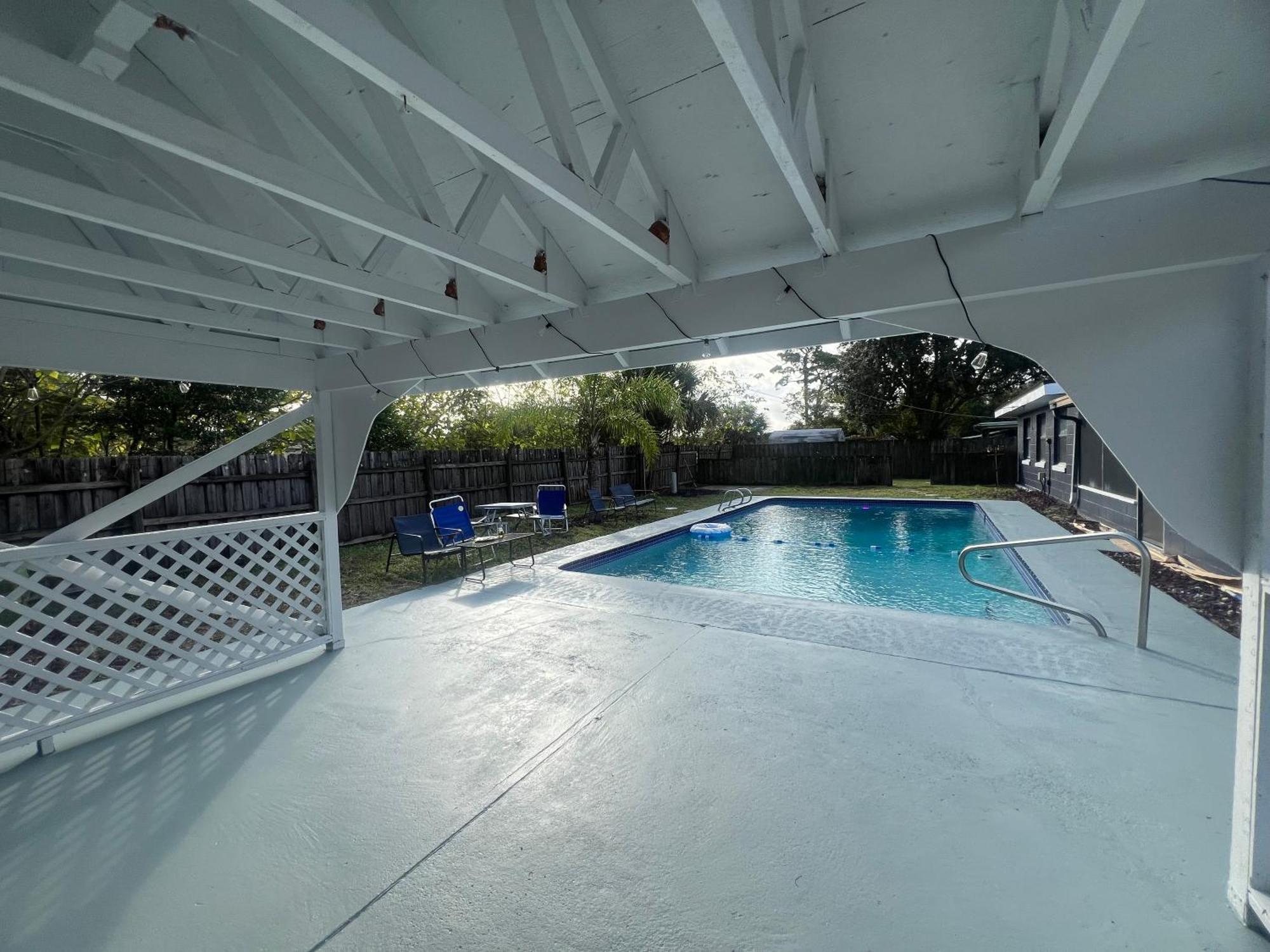 Villa Pool House Oasis Titusville Exterior foto